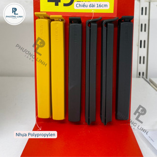 Set 6 kẹp miệng túi thực phẩm BEVARA size to - Chính hãng IKEA