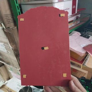 bài vị đỏ bàn thiên ( nhựa )