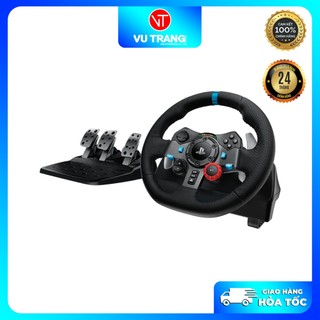 Bộ vô lăng chơi game - logitech g29 driving force bao gồm chân ga