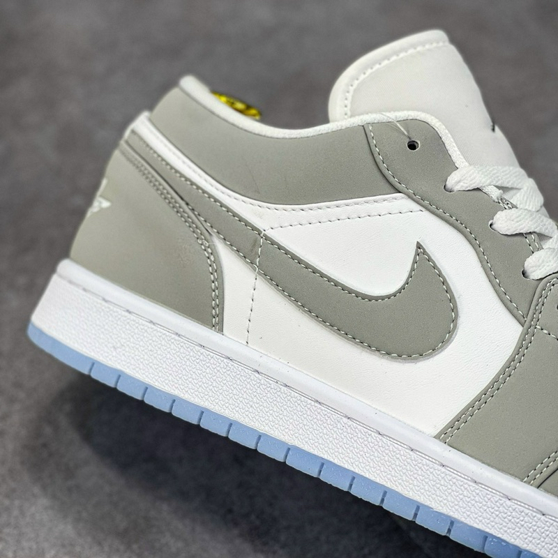 Giày thể thao cổ thấp | Jordan 1 Low Wolf Grey Cao cấp