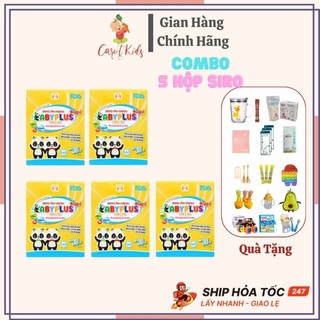 5 HỘP SIRO ĂN NGON BABYPLUS GIÁ SỈ - GIÚP TRẺ THÈM ĂN TỰ NHIÊN, TĂNG CÂN CHUẨN KÝ