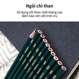 COMBO BÚT CHÌ 2B, ĐỒ CHUỐT, GÔM, THƯỚC