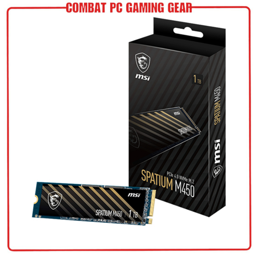Ổ Cứng SSD MSI SPATIUM M390 / M450 / M480 / S270 NVMe M.2 2280 PCIe 250GB 500GB 960GB 1TB