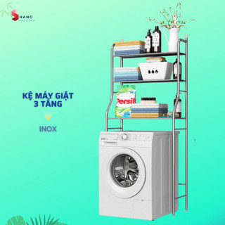 Kệ để đồ sau máy giặt chất liệu inox cao cấp