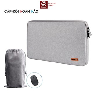 COMBO Túi Chống Sốc Bảo vệ, Chống Thấm Nước Laptop HARAS HR01 Và Túi Đựng Chuột Laptop HARAS