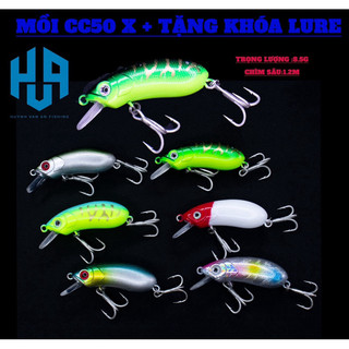 Mồi CC50 x lưỡi bkk đi lửng chuyên lóc chuối hoa rô phi...các loại cá săn mồi Bắt Cá Fishing Đi Câu Cá