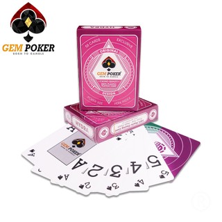 BÀI POKER GEM HYDRA 100% PLASTIC CAO CẤP