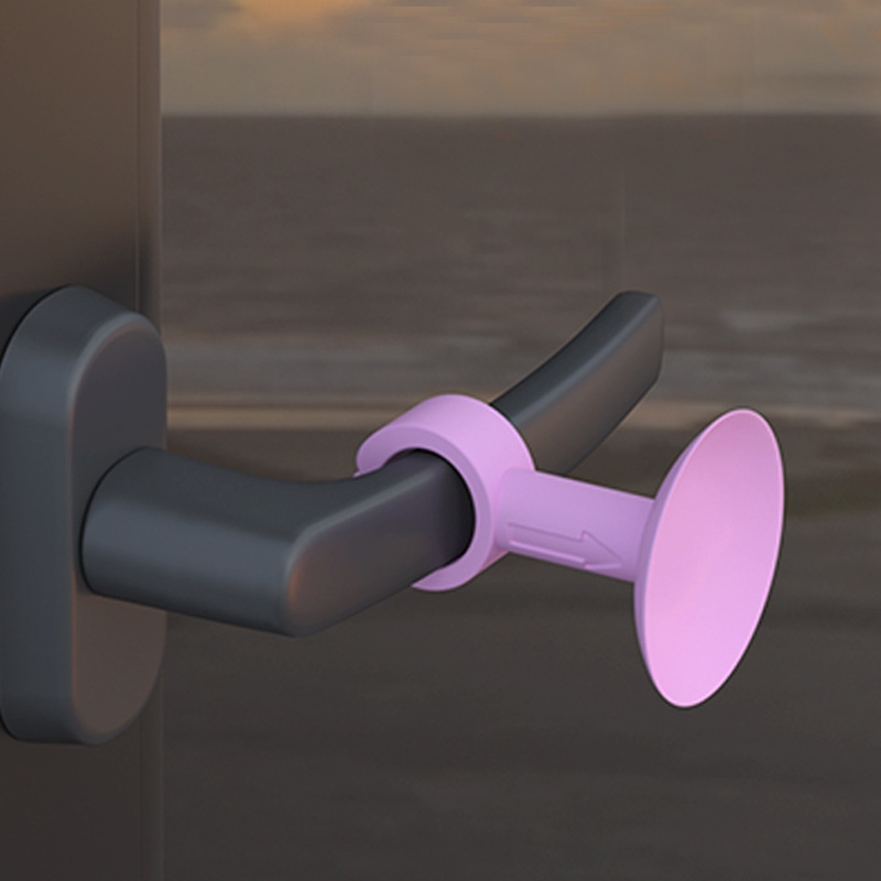 Miếng Chặn Cửa Silicon Đa Năng Dạng Ống, Nút Chặn Thông Minh Chống Va Đập Cửa, Giảm Tiếng Ồn Tiện Dụ