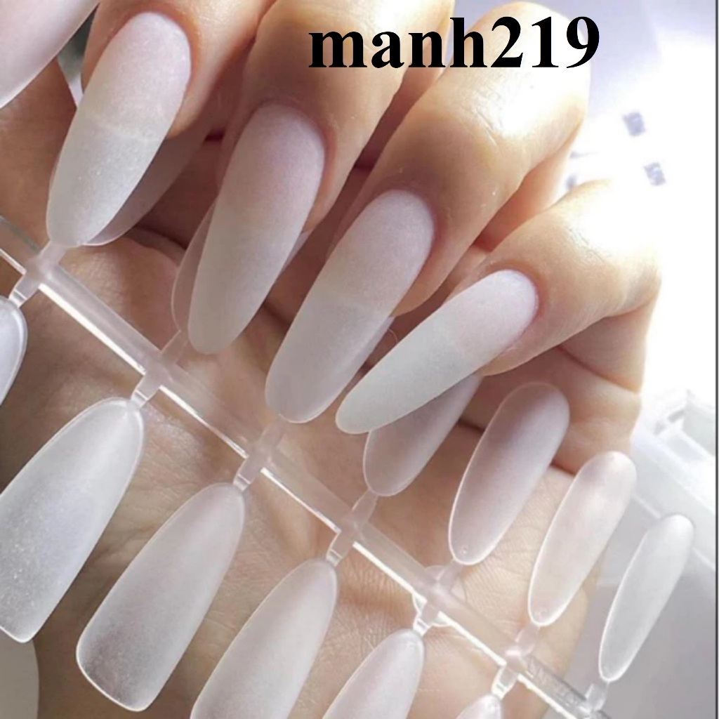 Móng Úp hạt gạo + thang + nhọn + vuông móng úp nhám 240 móng