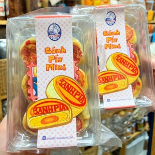  Bánh Pía Mini Trứng Muối  Khoai Môn Đậu Xanh  - Ăn Vặt Chú Mạnh 