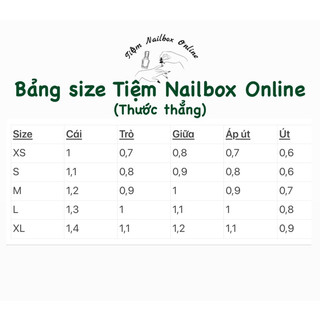 NailBox, móng úp thiết kế kèm keo dũa