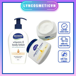 (Úc) Kem Dưỡng Da Mềm Mịn Body Redwin Vitamin E Cream 300g