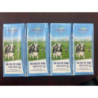 Sữa tươi Mộc Châu không đường 180 ml