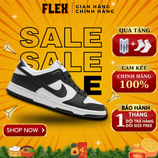 Giày air force 1 dunk low retro panda dd1391-100 chính hãng thể thao dành cho nam nữ, af1 real fullbox flex shop