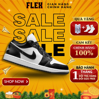Giày air jordan 1 low panda dc0774-101 chính hãng thể thao nam nữ, jordan 1 panda chính hãng fullbox flex shop