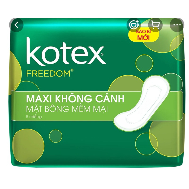 Kotex Freedom maxi không cánh