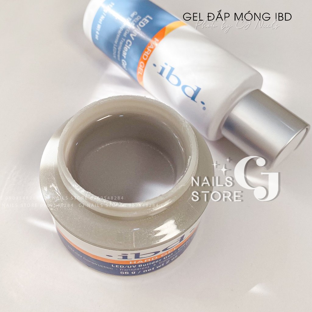 Gel đắp móng IBD , gel ibd chính hãng không nóng