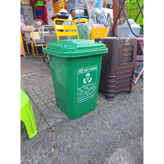 Thùng rác công cộng 30 lít nhựa huy thành