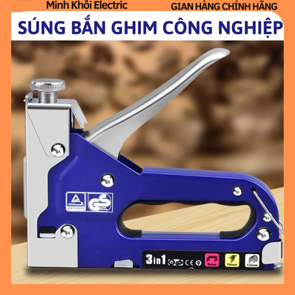 Súng bắn ghim công nghiệp TOPFINE,kìm bấm ghim,kềm bấm ghim đa năng,ghim bấm,súng bắn ghim có tăng l