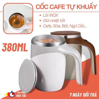 Cốc tự khuấy tự động - ly tự động khuấy pha sữa, ngũ cốc, cốc tự khuấy thông minh, cốc pha cà phê tự động