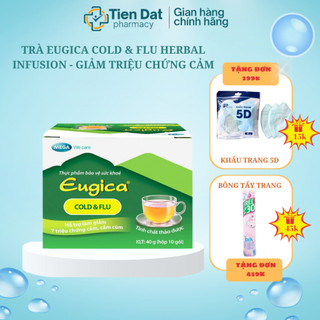 Trà Eugica cold & flu herbal infusion - Giảm triệu chứng cảm