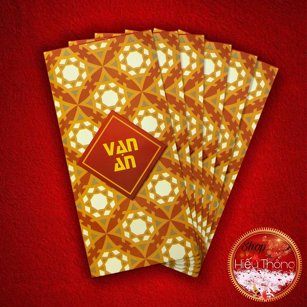Bao lì xì tết size 16.5 x 8cm