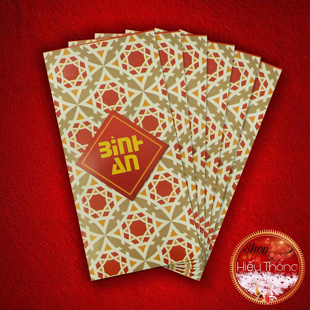 Bao lì xì tết size 16.5 x 8cm