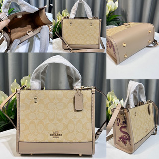 Túi C0ach Dempsey Tote 22 da thật