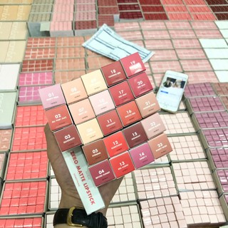 Son thỏi lì, lên màu siêu xinh romand zero matte lipstick 3g