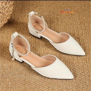 Sandal sục bít mũi gót 3 phân bigsize thời trang cao cấp Depvashock