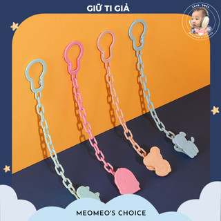 Dây Đeo Núm Ti Giả Chống Rơi Chất Lượng Cao Dành Cho Bé Meomeoschoice