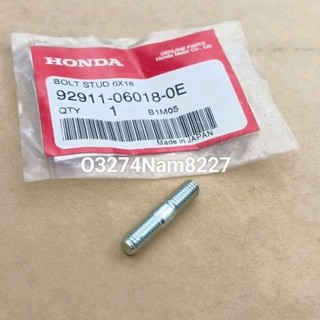 Vít, ren 6x18 cùi xông ốc đùm đĩa phanh, thắng WAVE thái, ZX, FUTURE 1...zin