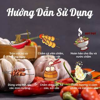 Twelve Chấm Cay Tương ớt (Chili Sauce) 330ml. (Làm theo yêu cầu. Không có chất bảo quản)