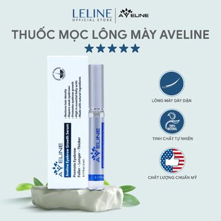 Serum kích mọc lông mày Aveline của Mỹ giúp lông mượt mọc đều rậm đẹp tụ nhiên.