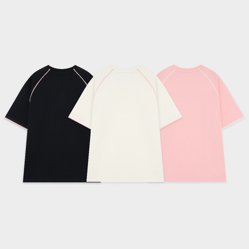 Áo thun Unisex Outerity / Đen hàng xuất dư chính hãng