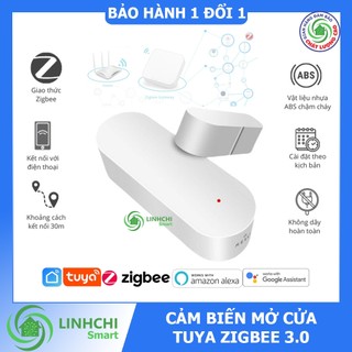 Cảm biến cửa Tuya Zigbee Chính Hãng sử dụng app Tuya Smart/ Smart Life