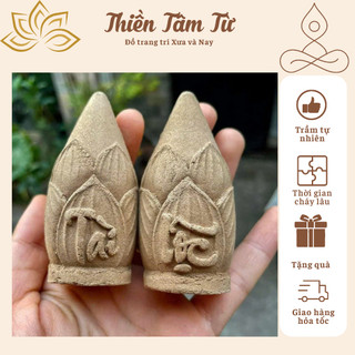 Nụ trầm size đại thắp được 60 phút, nụ trầm hương size lớn