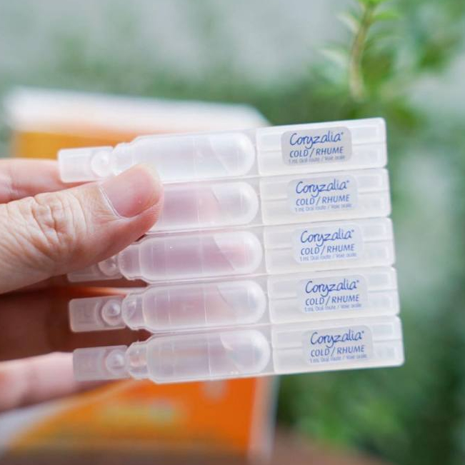 Nước muối uống Coryzalia Boiron hộp 30 ống