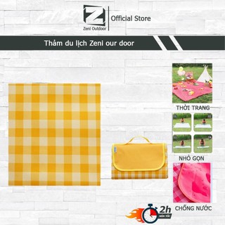 Thảm du lịch chống nước thảm dã ngoại picnic đi phượt gấp gọn tiện lợi