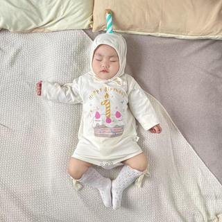 Body Cho Bé Dài Tay Sinh Nhật Kèm Mũ Cực Xinh Dành Cho Bé Trái Bé Gái
