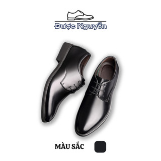 Giày tây nam buộc dây big size từ 44-49 [Uy tin-Bh 2 năm] chuẩn da bò 100%, giày được đóng tỉ mỉ tại x