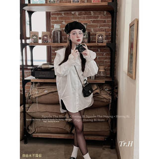 Sơ mi tay loe tiểu thư
