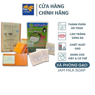 Xà phòng cám gạo jam thái lan