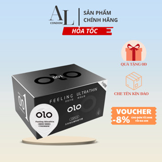 Bao cao su olo kéo dài thời gian quan hệ siêu mỏng bcs hộp 10 chiếc