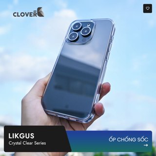 Ốp Lưng Trong Suốt Likgus Lin Series Ốp Chống Sốc Cực Tốt, Siêu Mỏng Nhẹ, Bảo Vệ Camera Chống Trầy
