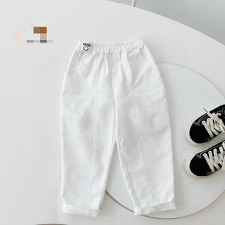 Quần kaki trắng cho bé sz 1-6y