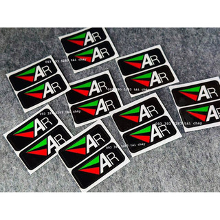 [ 1 CẶP ] TEM STICKER MINI NỀN PHẢN QUANG DÁN TRANG TRÍ XE