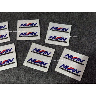 [ 1 CẶP ] TEM STICKER MINI NỀN PHẢN QUANG DÁN TRANG TRÍ XE