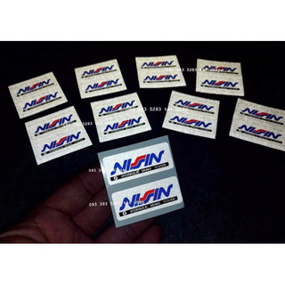 [ 1 CẶP ] TEM STICKER MINI NỀN PHẢN QUANG DÁN TRANG TRÍ XE