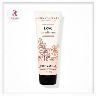 Kem dưỡng thể thư giãn Bath & Body Works Aroma Inspire Love Rose + Vanilla 226g